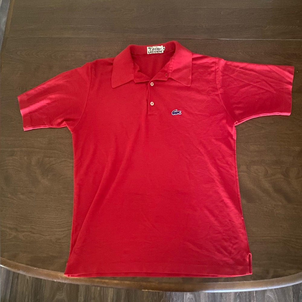 Vintage Izod Lacoste Polo Shirt Medium Fits Like Small